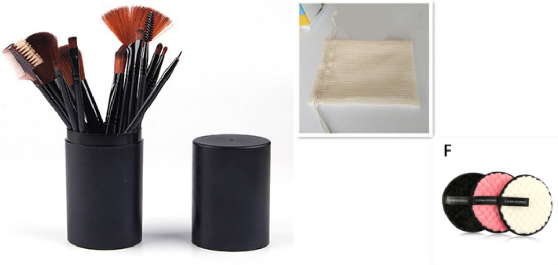 12pcs Makeup Brush Set Blush Eyeshadow Eyelash Highlighter Makeup Brush